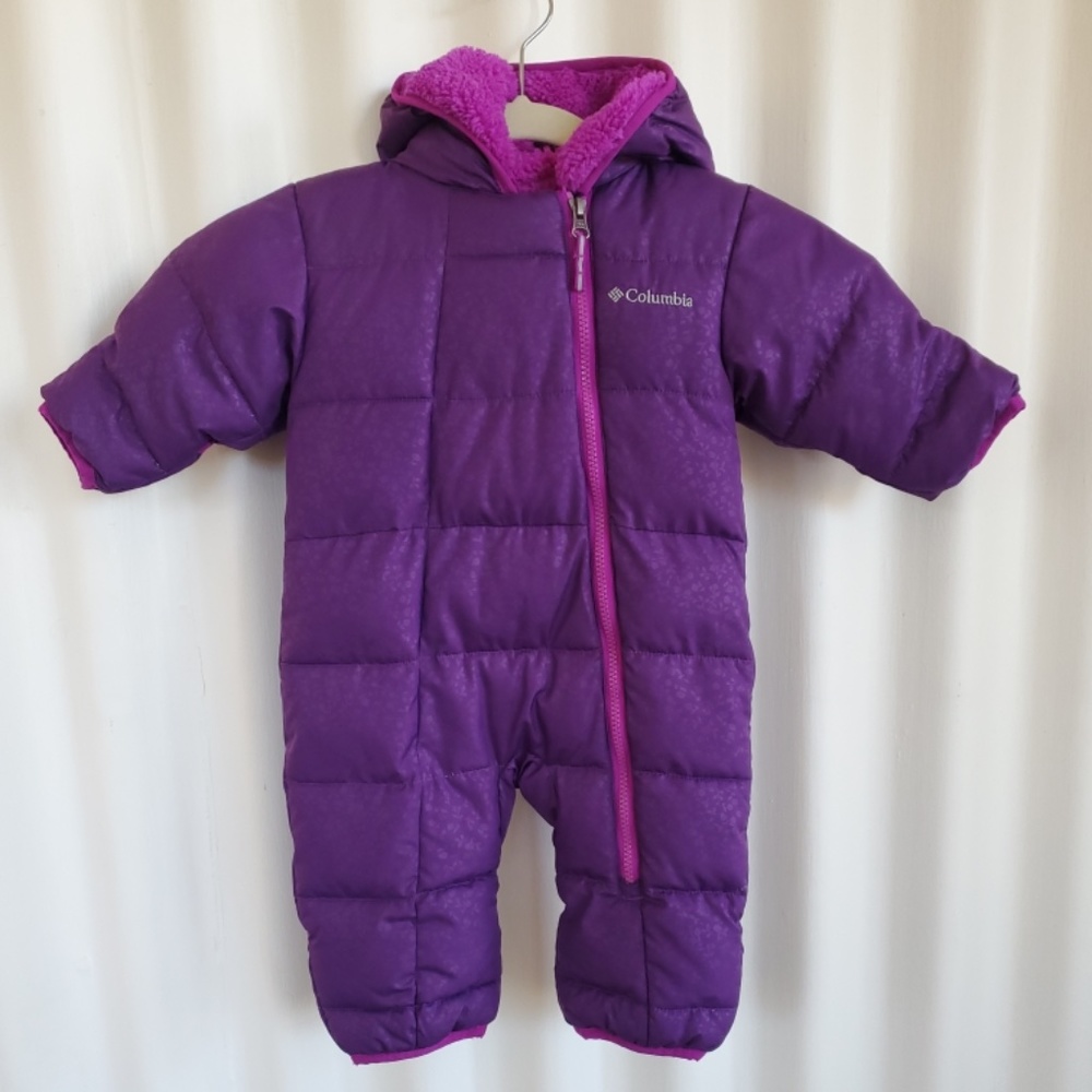 Columbia fleece lined baby bunting
